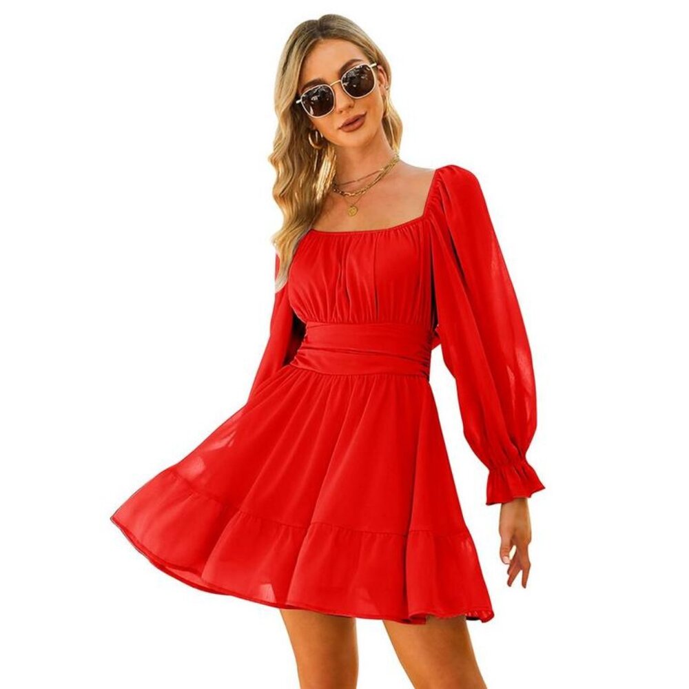 *NEW* EXLURA RED DRESS